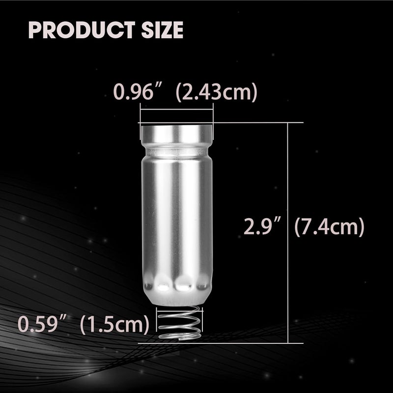 Ozikutech 8 Pcs Metal Heat Shield Sleeve for Spark Plug Wire, Spark Plug Boot Covers Protector for Chevy GM LS Series 4.8L 5.3L 6.0L 6.2L V8 Engines 2000-2023 - Image 4